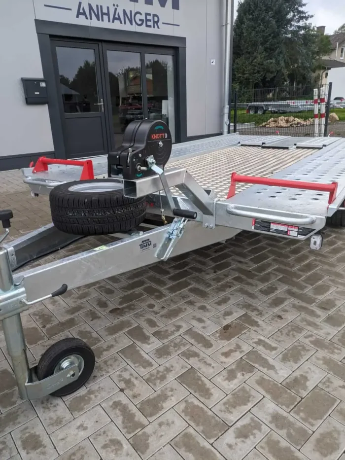 Autotransporter 401 x 202 cm kippbar 2600kg Aluboden – Bild 5