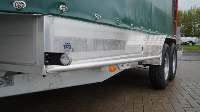 Tieflader C-C Anhänger Timm 9CC 3500kg Vollaluminium – Bild 9
