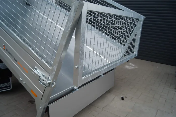 Heckkipper 256 150 1500kg Hand Laubgitter – Bild 7