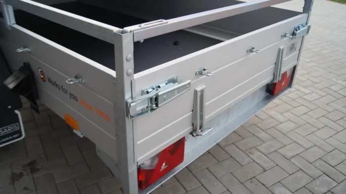 Tieflader 255x133cm 1350kg gebremst Flachplane – Bild 10