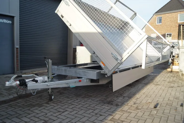 Dreiseitenkipper 406 204 3500kg Elektrisch Laubgitter