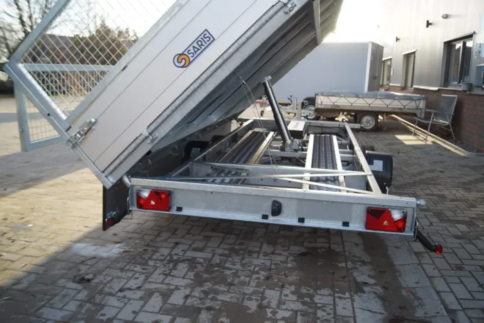 Dreiseitenkipper 406 204 3500kg Elektrisch Laubgitter – Bild 4