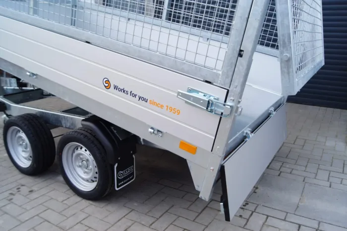 Heckkipper 276 150 2000kg Handpumpe Laubgitter – Bild 6