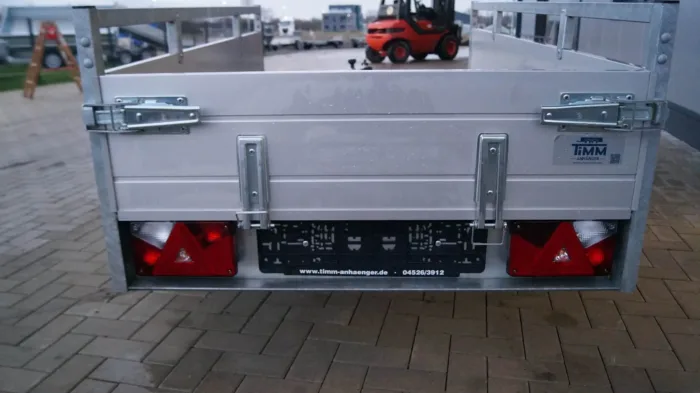 Tieflader 205x113cm 750kg Klappe vorne – Bild 4