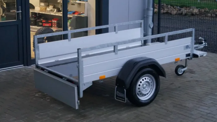 Tieflader 205x113cm 750kg Klappe vorne – Bild 5