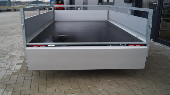 Tieflader 255x153cm 1500kg LED gebremst Rampenschacht – Bild 8
