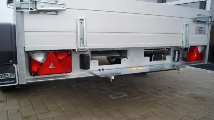 Tieflader 305x153cm 2700kg gebremst Rampenschacht – Bild 12