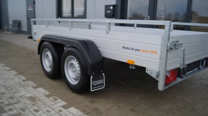 Tieflader 305x153cm 2700kg gebremst Rampenschacht – Bild 4