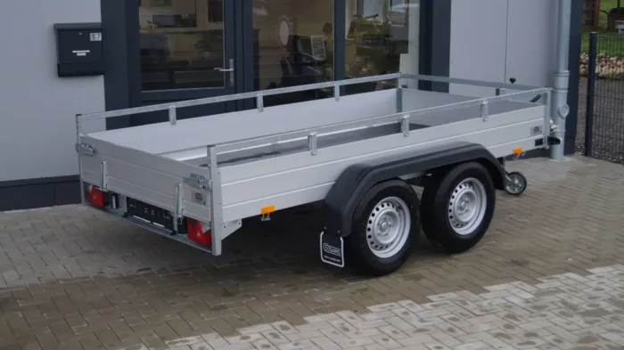Tieflader 305x153cm 2700kg gebremst Rampenschacht – Bild 3