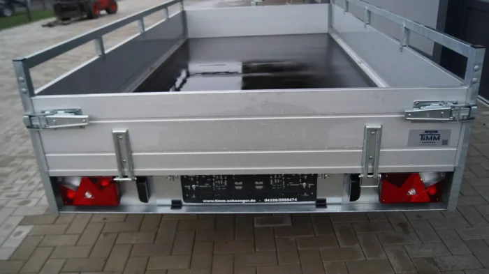 Tieflader 305x153cm 2700kg gebremst Rampenschacht – Bild 10