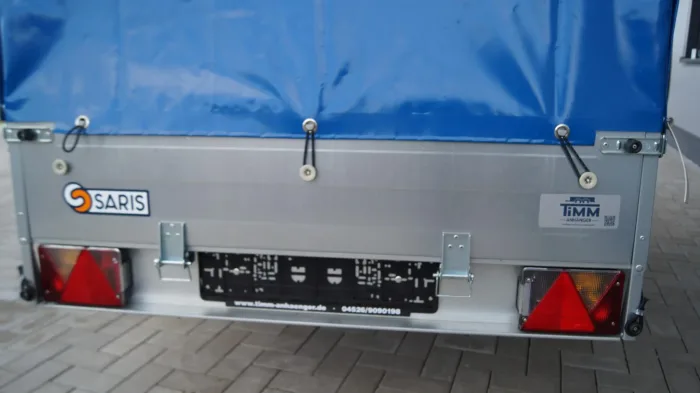Tieflader XL 226x126cm 750kg Plane Blau – Bild 8