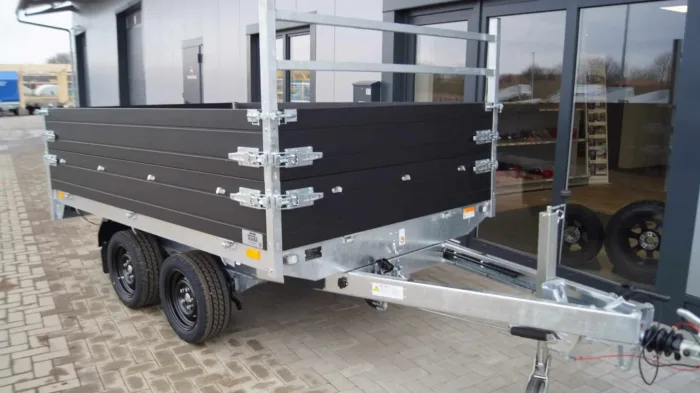 Heckkipper 276 170 2700kg E Black Aufsatzwände H-Gestell – Bild 3