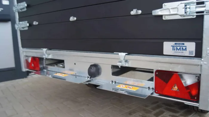 Heckkipper 276 170 2700kg E Black Aufsatzwände H-Gestell – Bild 6