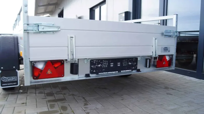 Tieflader 305x153cm 2000kg  Rampenschacht – Bild 5