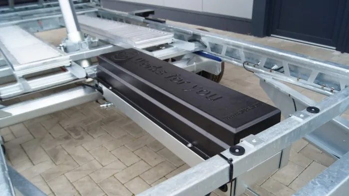 Dreiseitenkipper 406 204 3500kg verstärkt Stahlaufsatzwände – Bild 17