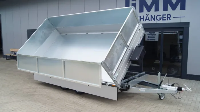 Dreiseitenkipper 406 204 3500kg verstärkt Stahlaufsatzwände – Bild 4