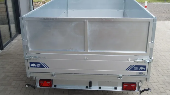 Dreiseitenkipper 406 204 3500kg verstärkt Stahlaufsatzwände – Bild 6