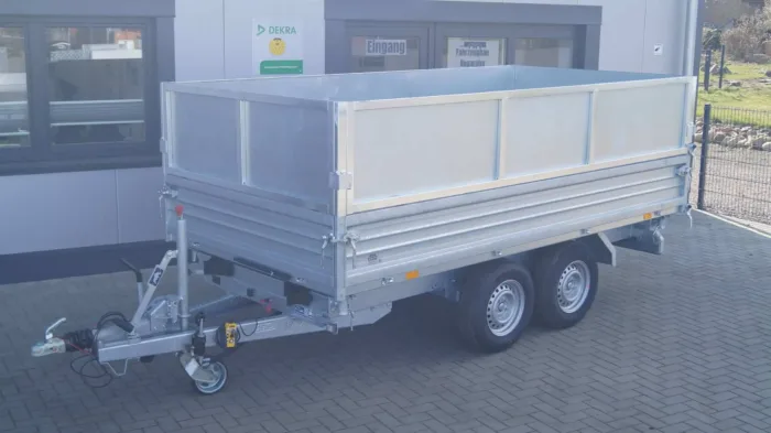 Dreiseitenkipper 360 176 3500kg Elektrisch Stahl Aufsatzwände