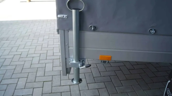 Tieflader 255x153cm 1500kg gebremst Rampe Plane Winde – Bild 9
