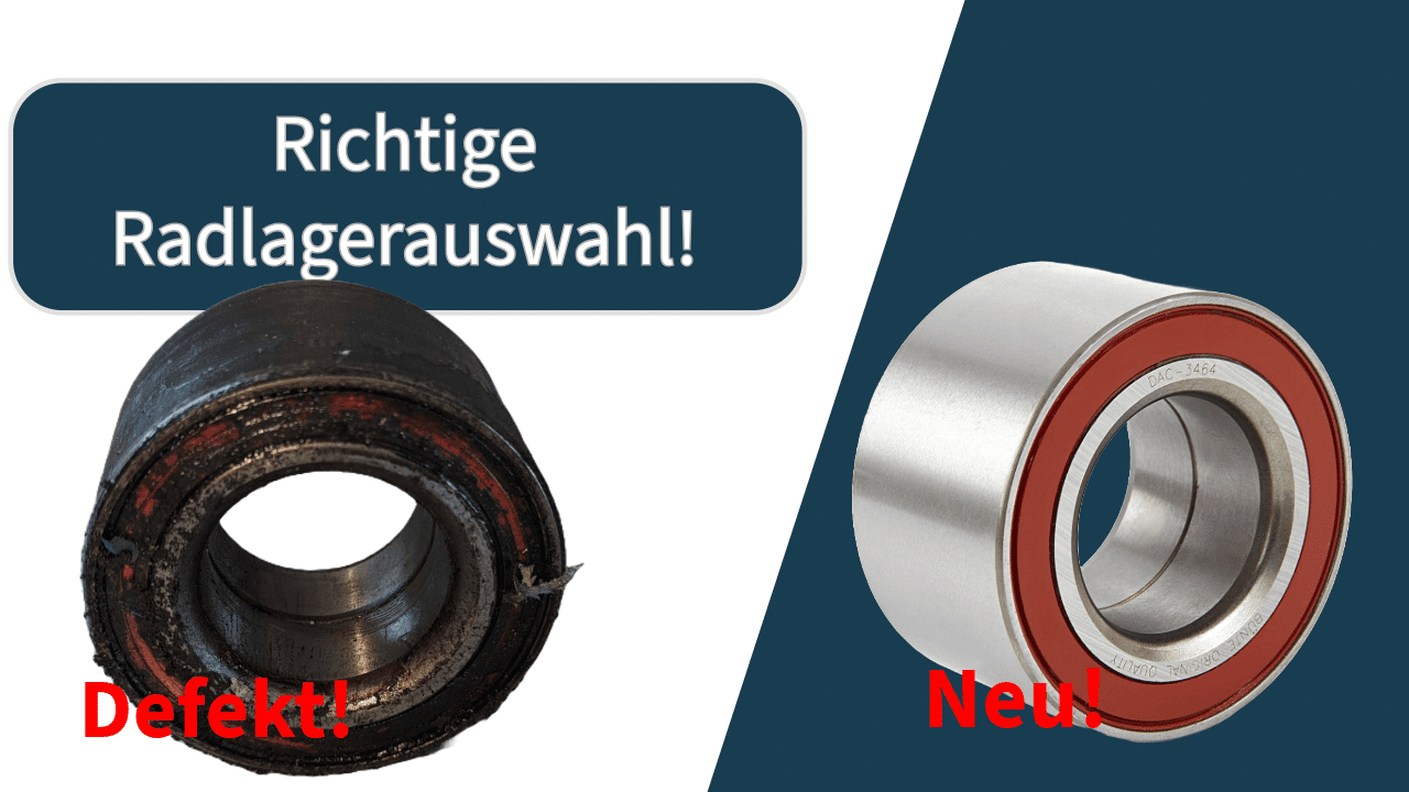 radlager auswahl